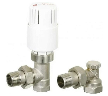 Комплект д/радиатора угловой 1/2 Hi-therm